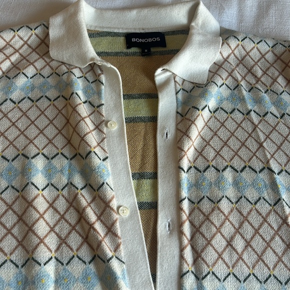 Bonobos M Sweater top.  GUC - Picture 2 of 4